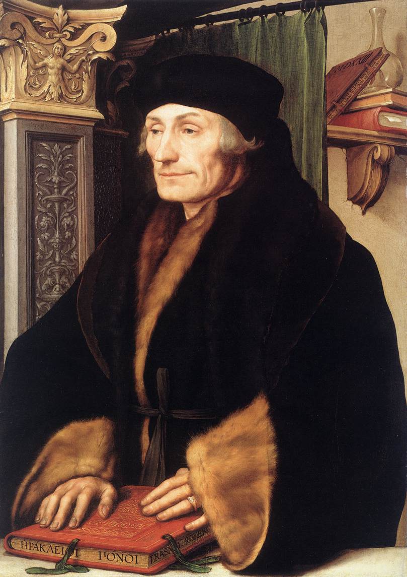 Portrait of Erasmus of Rotterdam sg